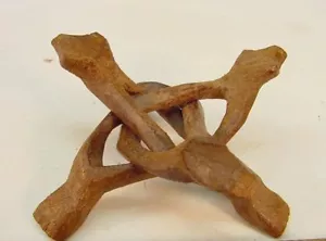 BUTW (12) 4" esfera cobra tallada huevos soportes lapidarios - Imagen 1 de 2