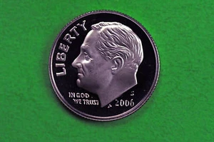 2006-S Deep Cameo Roosevelt SILVER Dime US GEM Proof (90% SILVER) - Picture 1 of 1