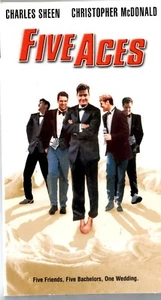 Five Aces (VHS,2002) Charlie Sheen,Christopher McDonald - Picture 1 of 1