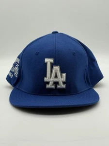 Cooperstown Collection American Needle Los Angeles LA Dodgers Hat Cap Blue Sz 8 - Picture 1 of 10