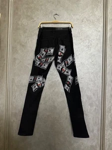 Philipp Plein Skull Jeans (S) - Swarovski Crystals, RRP $1900 - Picture 1 of 7