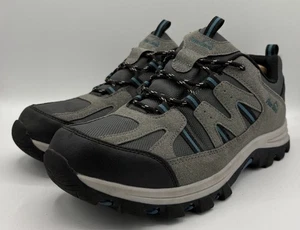 Peter Storm Men’s Buxton Waterproof Low Hiking Shoes UK Size 10 Suede VGC - Picture 1 of 13