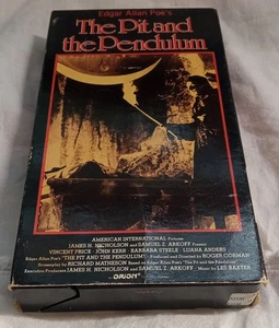 Edgar Allan Poe’s Classic The Pit And The Pendulum Vintage VHS - Picture 1 of 3