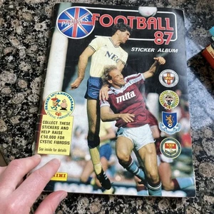 Panini Football Sticker Collection Album 1987 - Picture 1 of 5