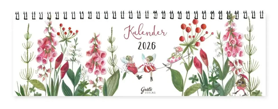 Tischkalender Elfen 2026 | Silke Leffler | Blumen | Kalender | Deutsch | 2026 - Bild 1 von 1