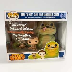 Tim Rose Signed Star Wars Admiral Ackbar Funko Pop Jabba Crumb JSA w/ Card ๐ฅ - Picture 1 of 3