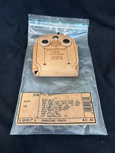 Bianchi Gunleather #30 “Clip Grip” Double Magazine Belt Pouch – NEW - Picture 1 of 6