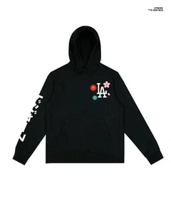 Takashi Murakami Fanatics Complex LA Dodgers Hoodie Gr. L Schwarz Brandneu - Bild 1 von 2