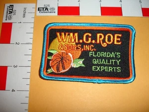Vintage Advertising Patch Orange Quality Experts - Picture 1 of 3