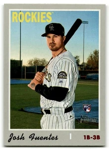 2019 Topps Heritage #647 Josh Fuentes - Picture 1 of 2