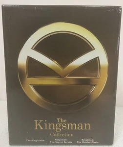 The Kingsman Collection (4K/Blu-ray, 2022, STEELBOOK) Taron Egerton Colin Firth - Picture 1 of 4