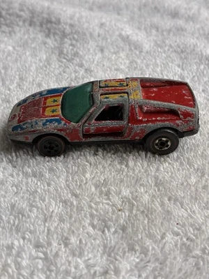 Coche suelto 23/4" Hot Wheels 1:64 Redline Mercedes Benz C-111 1970 rojo Hong Kong Foto 1 de 4