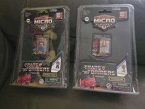 Transformers Optimus Prime and Starscream World's Smallest Micro Figures - Picture 1 of 6