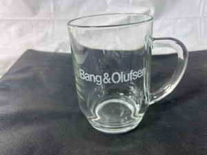Bang & Olufsen Bierkrug Klarglas Kaffee Tee Tasse - Bild 1 von 6