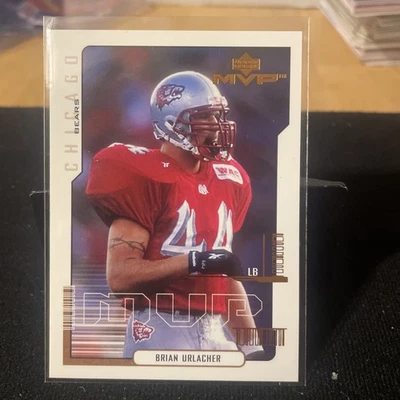 2000 Upper Deck MVP Brian Urlacher Rookie RC #192 Bears - Image 1 of 2