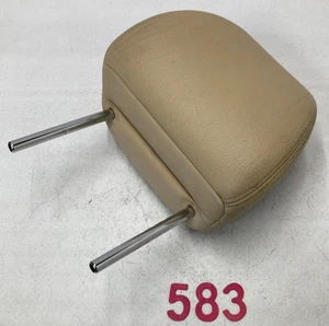 04-08 Acura TSX Passenger or Driver Front Headrest Head Rest Beige Leather OEM - Picture 1 of 9
