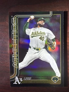 2025 Topps Series Two Luis Severino Athletics Black Refractor /10. - Picture 1 of 3