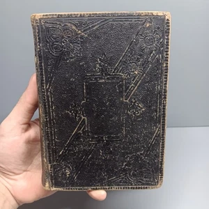 Antique 1881 Biblia Swedish/Scandinavian - The Holy Bible - Den Heliga Skrift - Picture 1 of 24