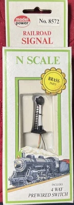 Model Power N Scale Railroad Signal No.8572 - Image 1 of 2
