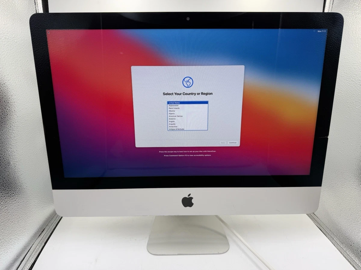 【最新macOS Sequoia搭載】 iMac、Core i5、2014 Apple iMac 21.5-inch 1.4GHz Core i5 (Mid 2014) MF883LL/A - Evolve