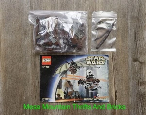 LEGO® Star Wars 7139 Ewok Attack ¡SIN MINIFIGURAS! ¡Solo construcción completa! ¡Forma áspera! - Imagen 1 de 6