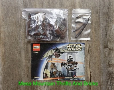LEGO® Star Wars 7139 Ewok Attack ¡SIN MINIFIGURAS! ¡Solo construcción completa! ¡Forma áspera! Foto 1 de 4