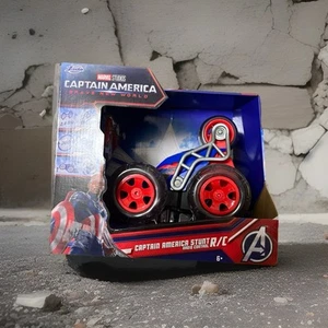 Jada Marvel Avengers Captain America RC 5 Wheel Stunt Car 360 Degree Turns NEW!! - Picture 1 of 5