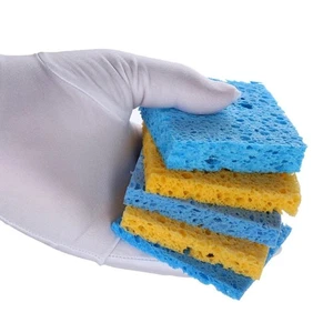 10Pcs Thickened Soldering Iron Tip Cleaning Sponge Soldering Iron Head Cleaning - Picture 1 of 10
