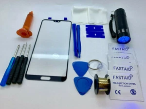 Vetro anteriore, kit riparazione schermo, torcia UV colla Loca per HUAWEI P20 pro - Foto 1 di 1