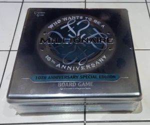 Who Wants To Be A Millionaire 10th Anniversary Special Edition Tin 2008 NEW - Picture 1 of 3