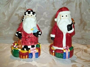 Vintage Weihnachten Salz & Pfefferstreuer SAKURA Weihnachtsmänner von Debbie Mumm - Bild 1 von 10