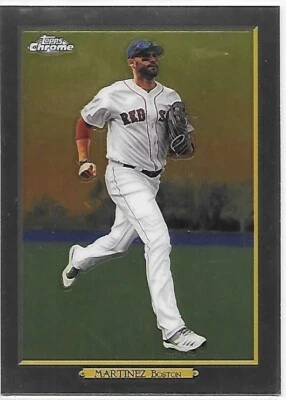 2020 Topps Series 1 Baseball Turkey Red '20 Chrome J.D. Martinez Red Sox - Image 1 of 2