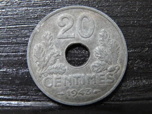 France 1943 20 Centimes - Picture 1 of 2