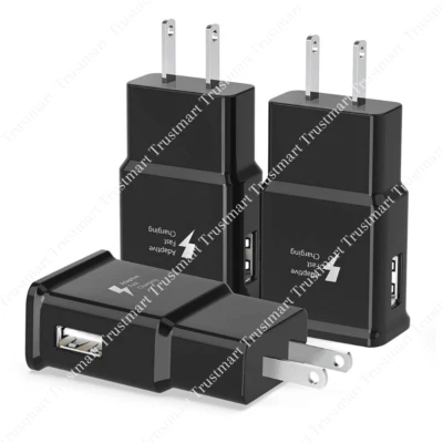 适用于三星自适应快速充电器 USB 电缆 Galaxy S8 S7 S20+ Note 4 5 LOt — 第 1/4 张图片