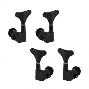 1/4/5 String Bass Guitar Machine Heads Sealed Tuners Tuning Keys Pegs 2 Colors - Picture 1 of 22