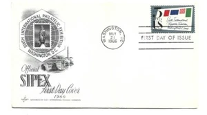 JH 1310 SIPEX, ArtCraft, pencil address erased, FDC - Picture 1 of 1