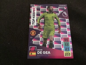 2021-22 Panini Adrenalyn XL English Premier League Top Keeper David de Gea - Picture 1 of 2