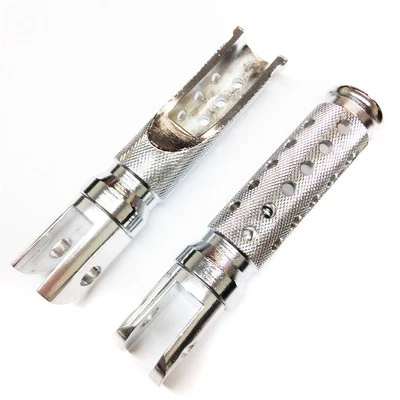 Хромированные ножные колышки для Honda CBR 600RR 900RR 929RR 954RR 1000RR RVT1000R RC51 - Изображение 1 из 4