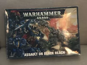 Warhammer 40k Assault On Black Reach OVP - unvollständig - meist ungelocht - Bild 1 von 24