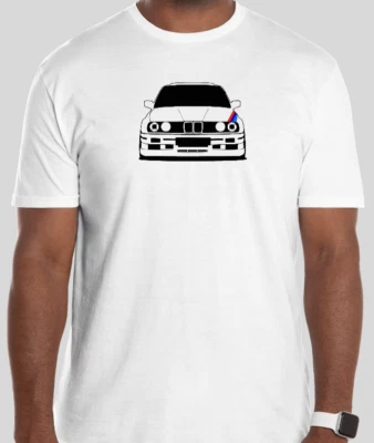 SIMPLE BMW E30 M3 DELANTERO Deportes de Motor Carreras REGALO T Camiseta Talla Camiseta Camiseta Foto 1 de 2
