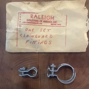 Vintage New-in-Package One Set RALEIGH Chainguard Fittings. Phillips. (NJ) - Picture 1 of 4