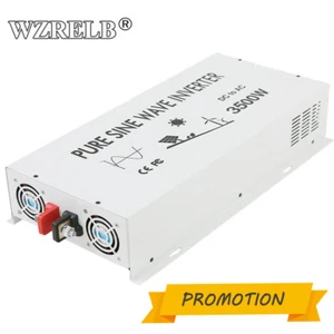 3500W Pure Sine Wave Inverter Solar Power 12V to 120V DC to AC Home System Car - Picture 1 of 8