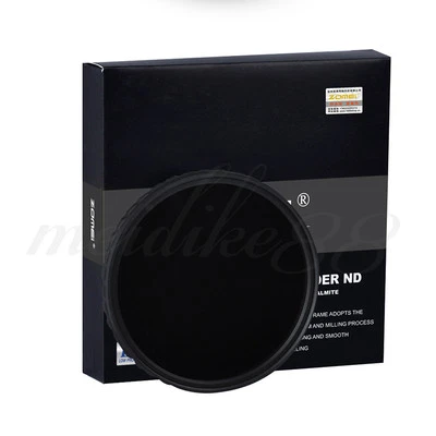 Zomei 58mm HD Ultra Slim 18 Layer Super Multi-Coated ND2-ND400 Adjustable Filter - Image 1 of 4