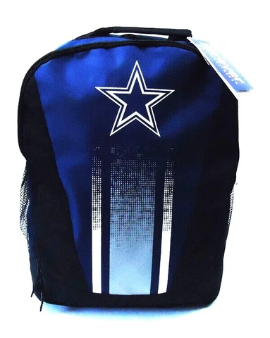 Dallas Cowboys Primetime School Travel Backpack NFL Football New Size 19x13x6 Cover