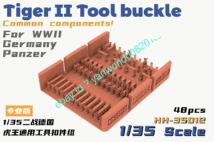 Heavy Hobby HH-35012 1/35Tiger II Tool Buckle Components for WWII Germany Panzer - Picture 1 of 1