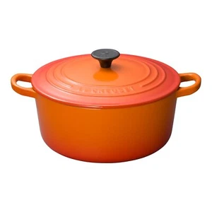 Le Creuset Enameled Cast-Iron 3-1/2-Quart Round French Oven Flame - Picture 1 of 1