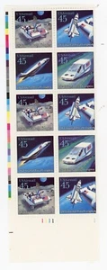Scott #C122-25 1989 45c 20th Universal Postal Congress Plate Block of 10 MNH - Picture 1 of 1