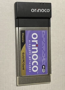 Adaptateur de carte PC WiFi Orénoco 8410-WD 802.11b or classique PCMCIA (026259/A) - Photo 1/2