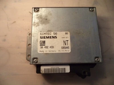 Opel Omega B Centralina 20L 16V 90492433 Siemens Simtec 56 S95005 7477 - Immagine 1 di 3