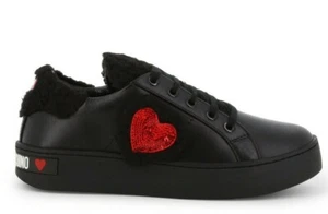 ZAPATILLAS MUJER LOVE MOSCHINO NEGRAS ESTILO LENTEJUELAS JA15543G08JDX 000 - Imagen 1 de 6